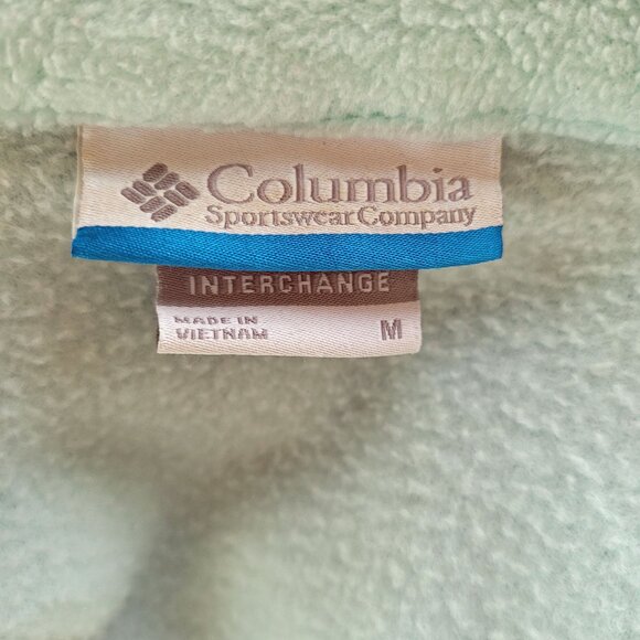 Women's Columbia Fleece 3 in 1 Jacket Layer Size M - Picture 15 of 16